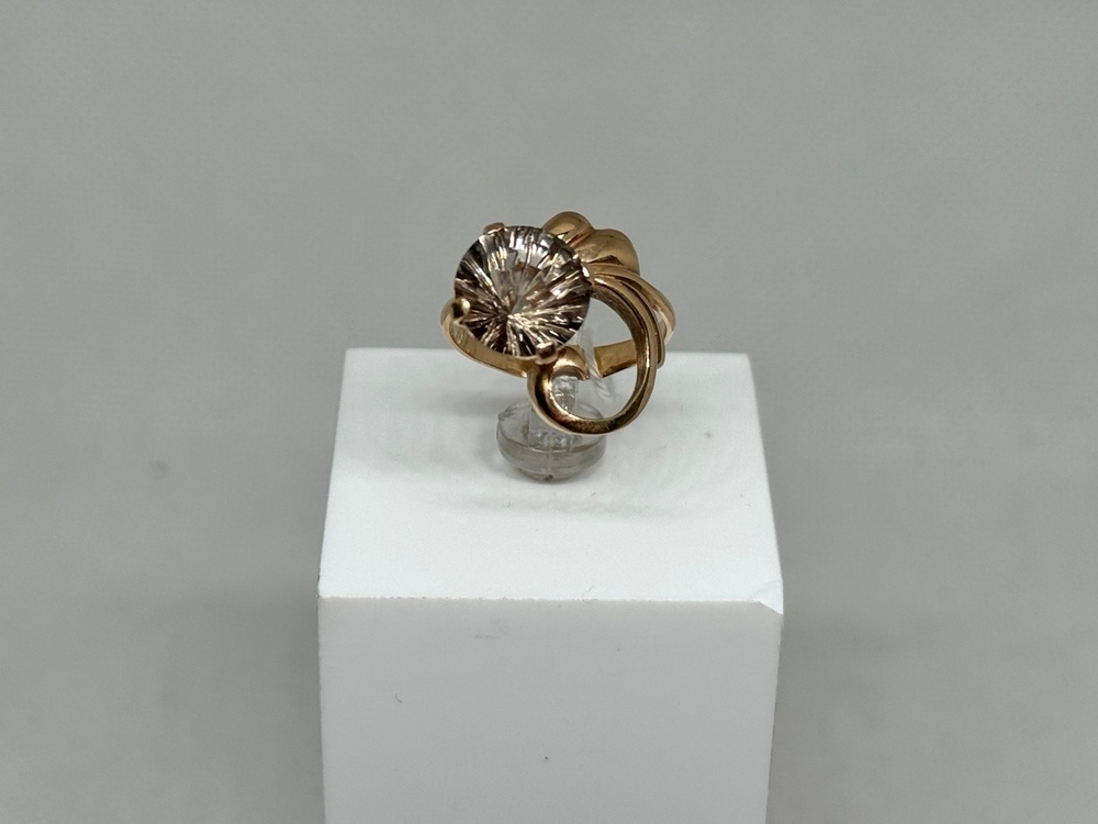 КОЛКМ585 КОЛЬЦО С КАМНЕМ (Au 585)