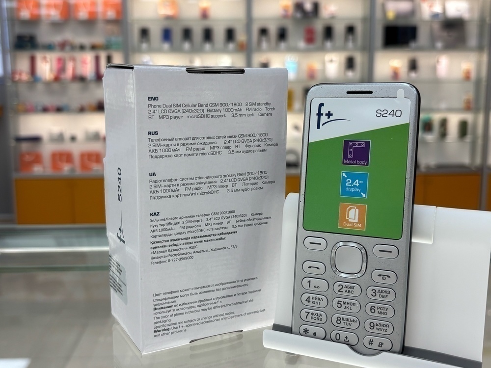 Мобильный телефон F+ S240