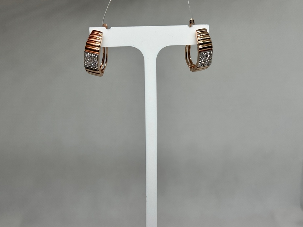 СЕРЬГИ С КАМНЯМИ (Au 585)