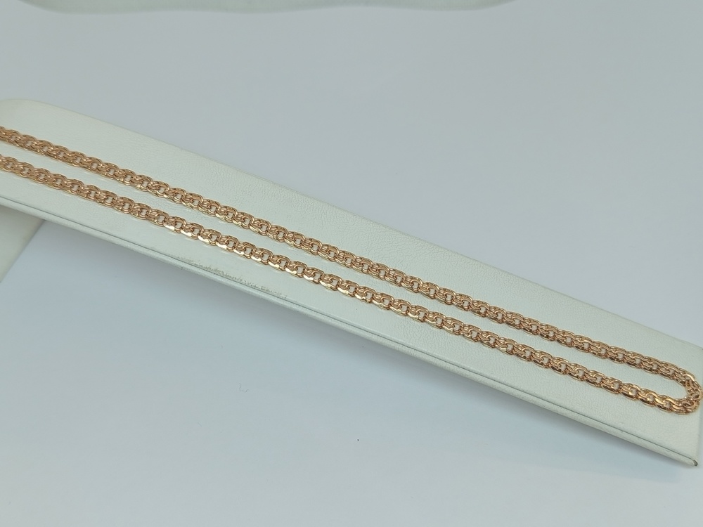 ЦЕПЬ ПОЛНОВЕСНАЯ Бисмарк (Au 585)