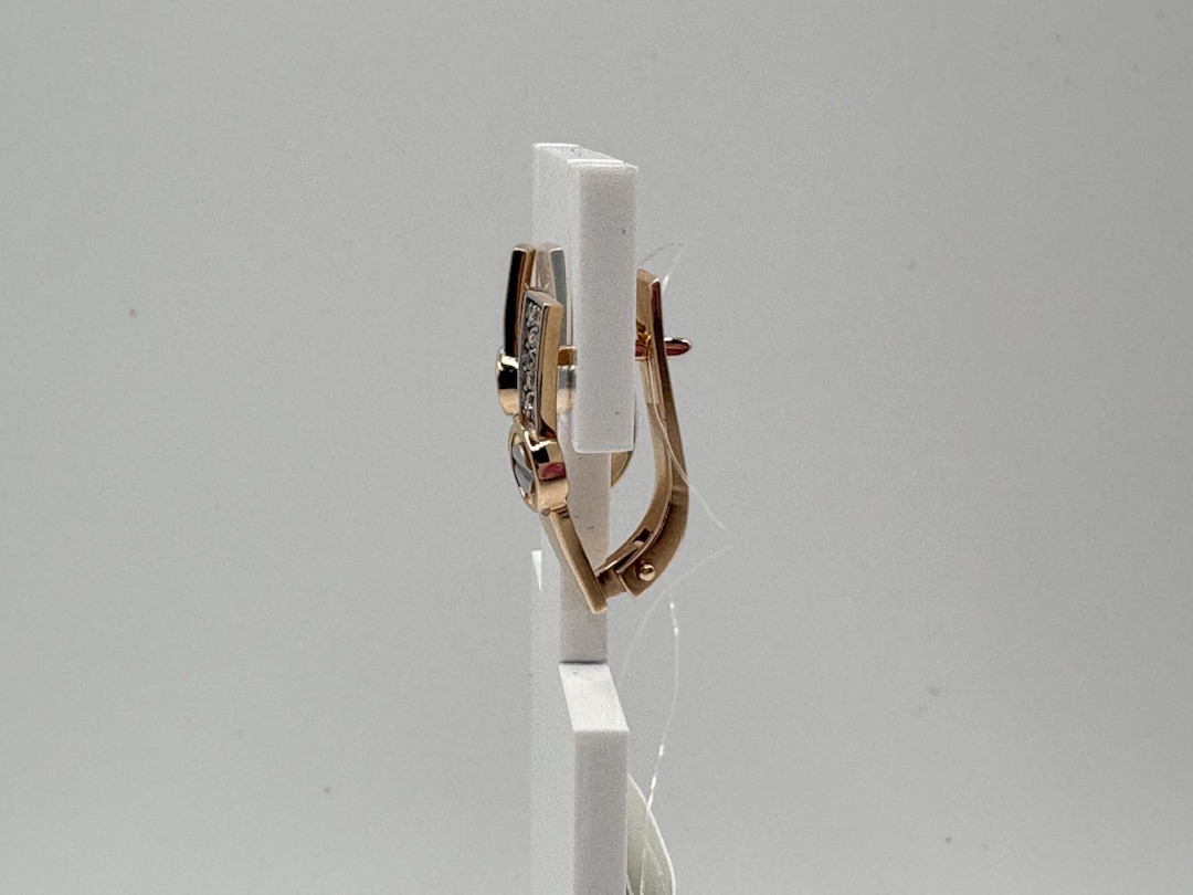 СЕРЬГИ С КАМНЯМИ (Au 585)