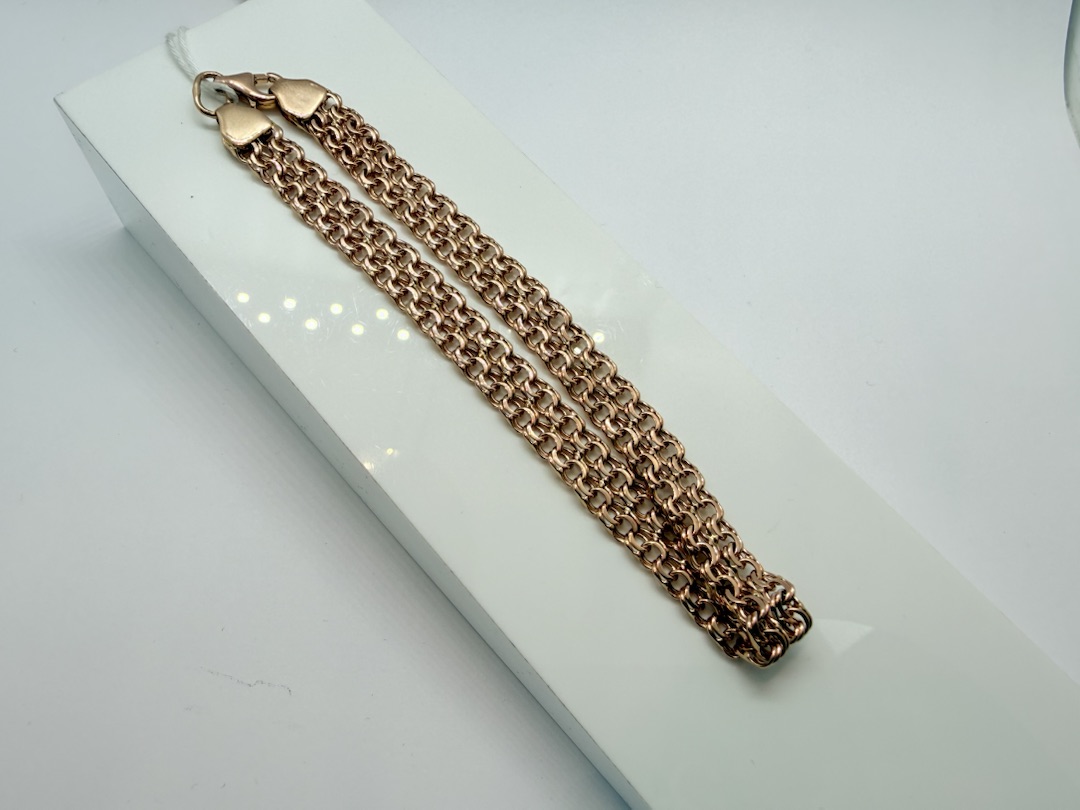 БРАСЛЕТ ПОЛНОВЕСНЫЙ Бисмарк (Au 585)