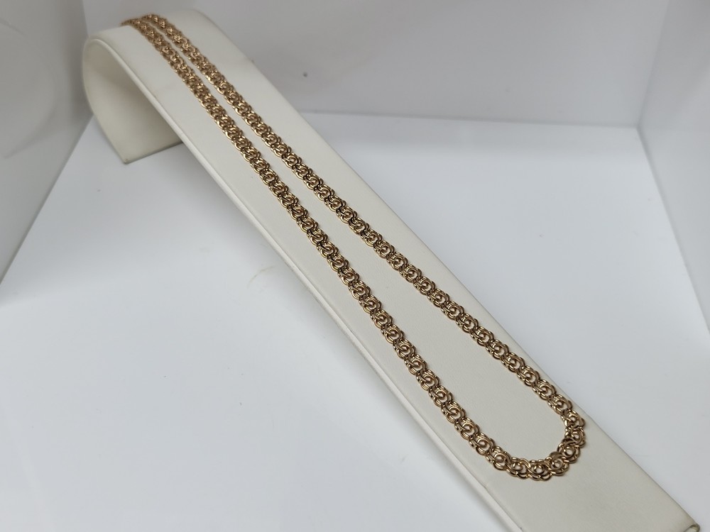 ЦЕПЬ ПОЛНОВЕСНАЯ Бисмарк (Au 585)