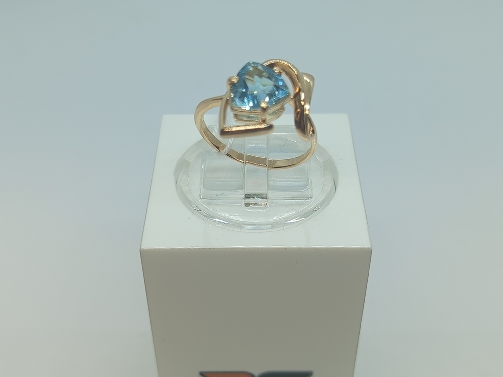 КОЛКМ585 КОЛЬЦО С КАМНЕМ (Au 585)