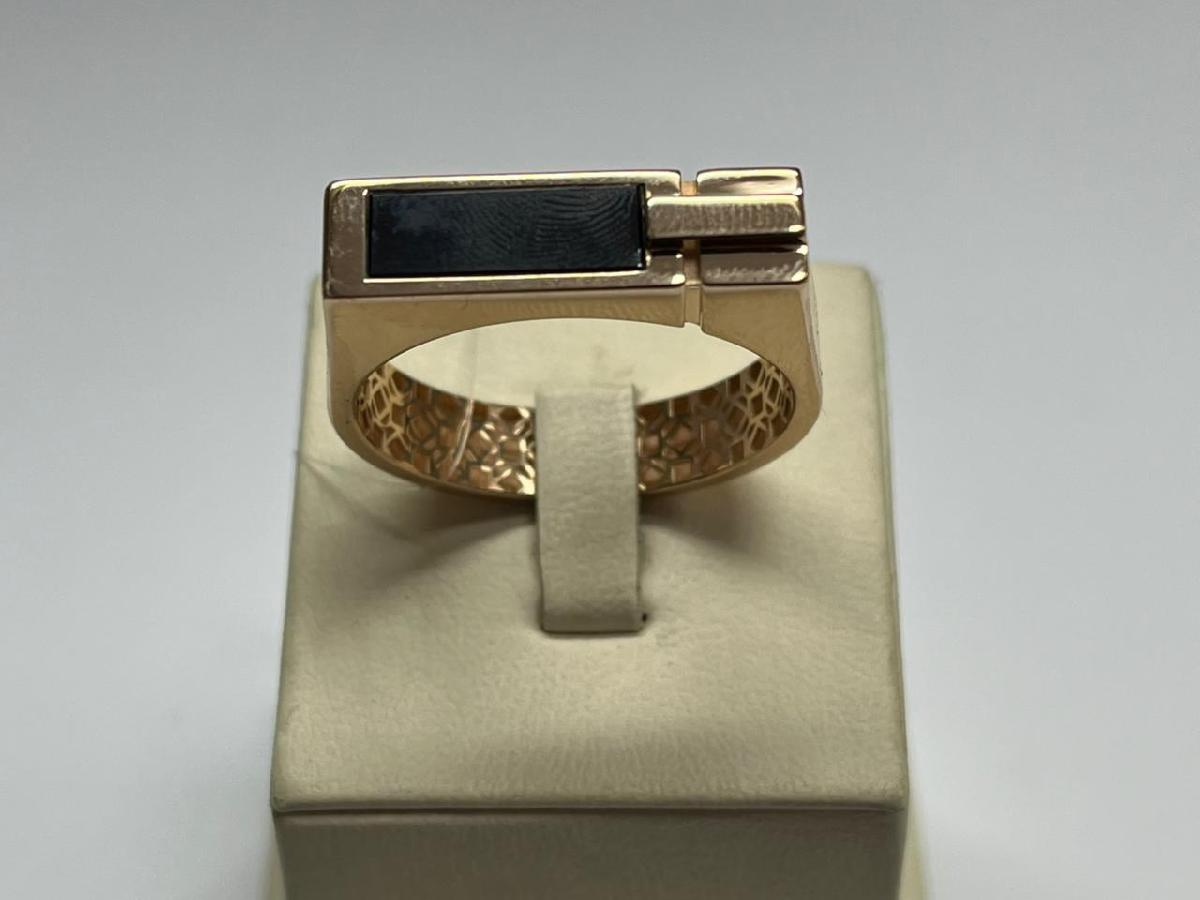 КОЛЬЦО ПЕЧАТКА с камнем (Au 585)