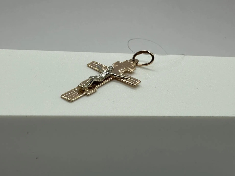 ПОДВЕСКА КРЕСТ (Au 585)