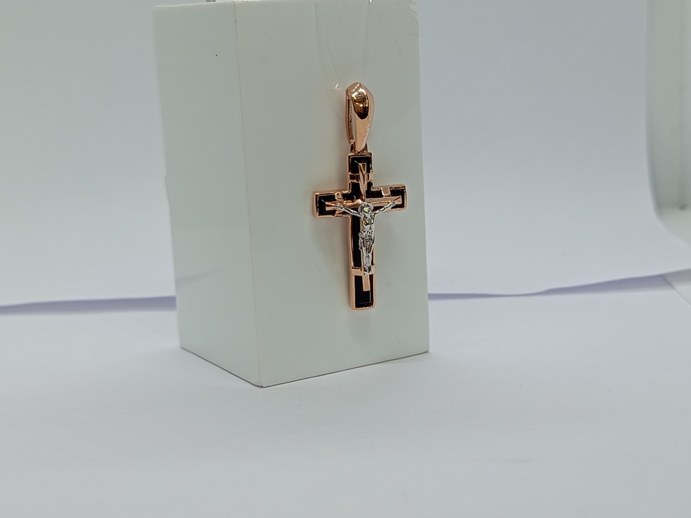 810-00319-10-00-12-00 ПОДВЕСКА КРЕСТ (Au 585)