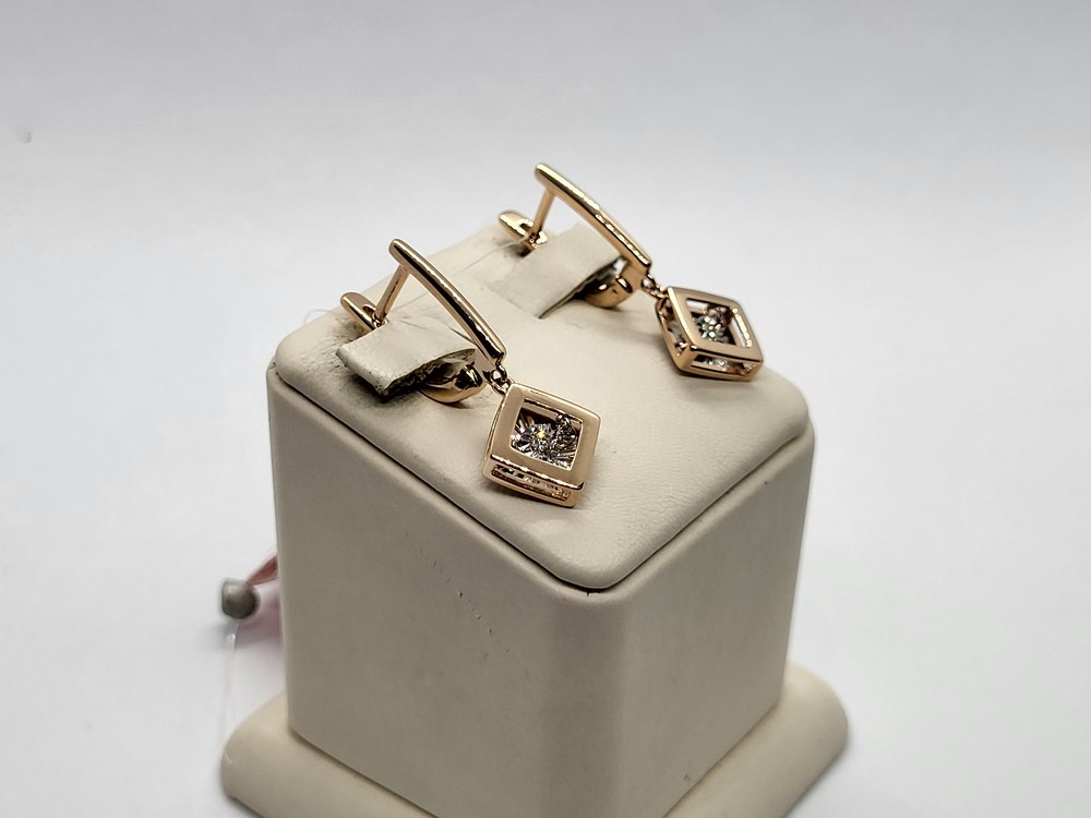 СЕРЬГИ БРИЛЛИАНТ (Au 585)