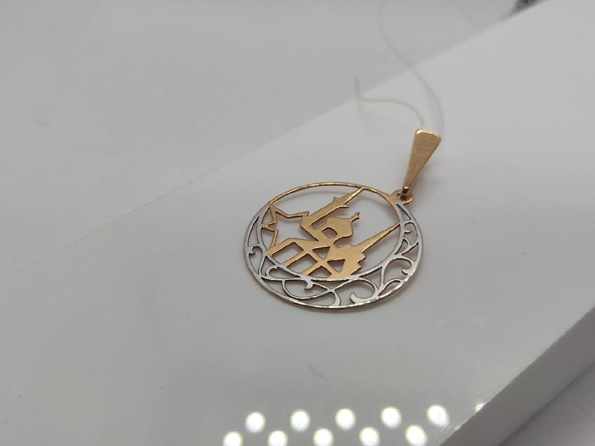 03-2369 ПОДВЕСКА МЕЧЕТЬ без камня (Au 585)