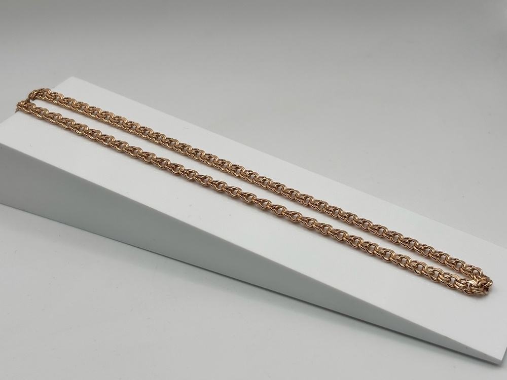 ЦПБС585 ЦЕПЬ ПУСТОТЕЛАЯ Бисмарк (Au 585)