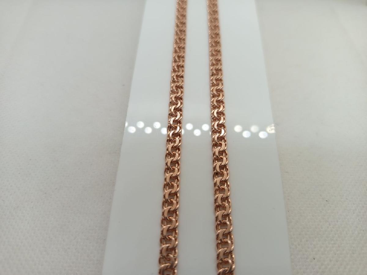 ЦПБС585 ЦЕПЬ ПУСТОТЕЛАЯ Бисмарк (Au 585)