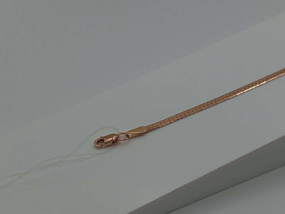 БРАСЛЕТ ПОЛНОВЕСНЫЙ снейк (Au 585)