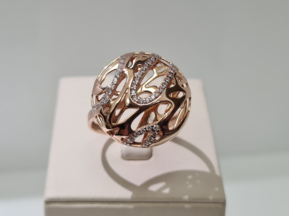 04-51-0923-00 КОЛЬЦО С КАМНЯМИ (Au 585)