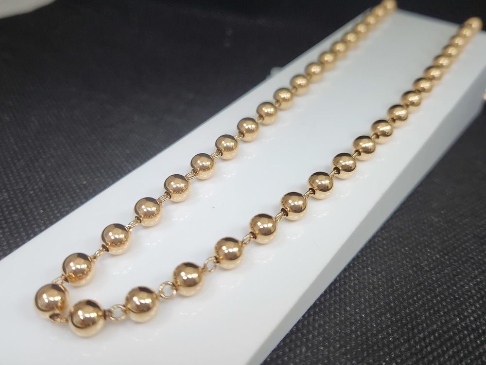 КОЛЬЕ ФАНТАЗИЯ без камня (Au 585)