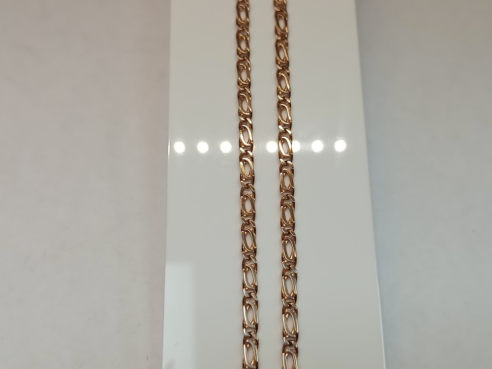 ЦЛПГ585 ЦЕПЬ ПОЛНОВЕСНАЯ Птичий глаз(глаз пантеры) (Au 585)