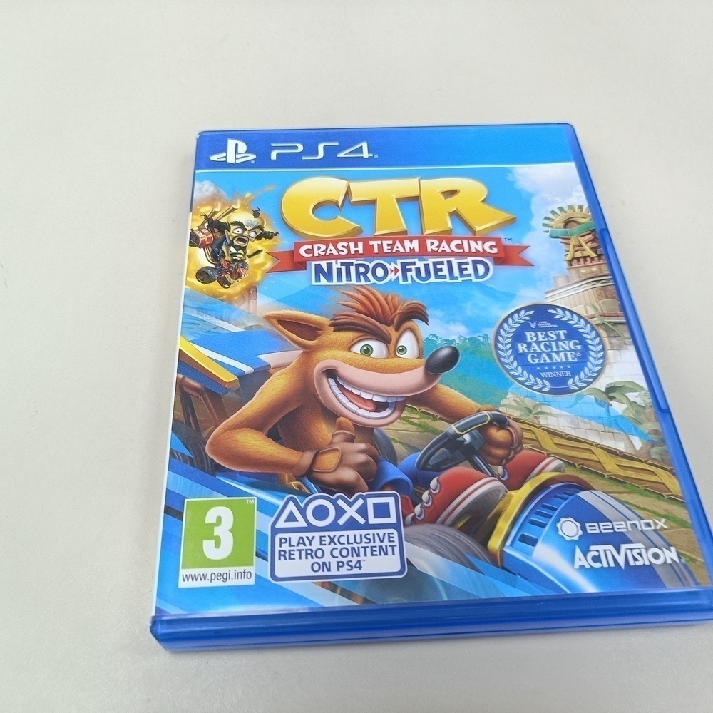 Игра Playstation 4 Crash Team Racing nitro-fueled
