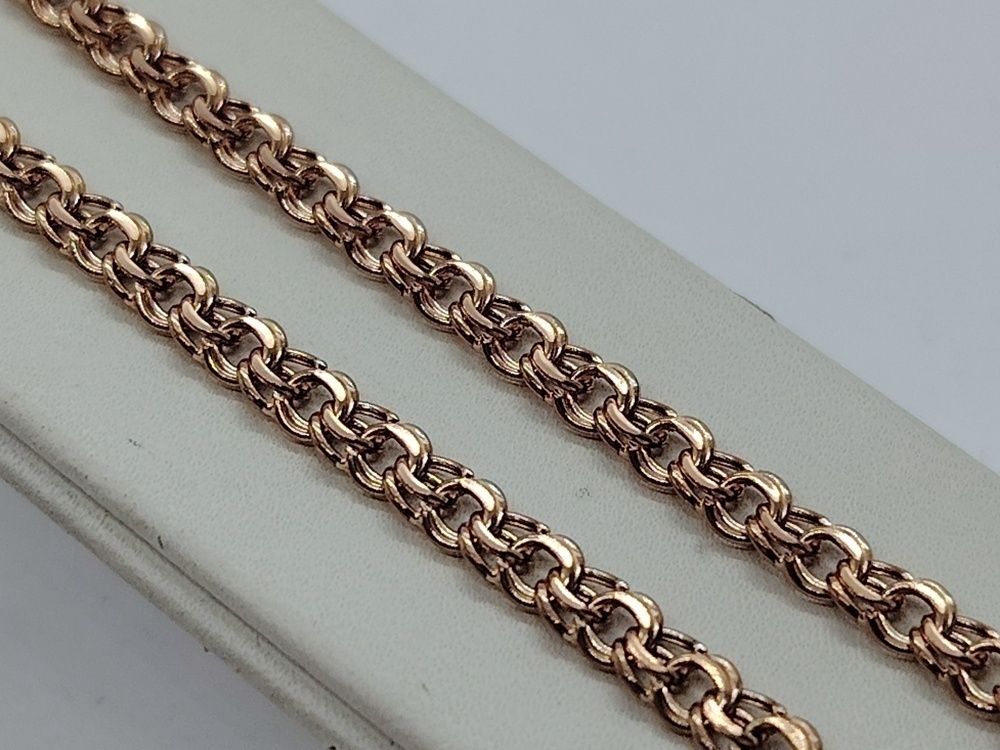 ЦПБС585 ЦЕПЬ ПУСТОТЕЛАЯ Бисмарк (Au 585)