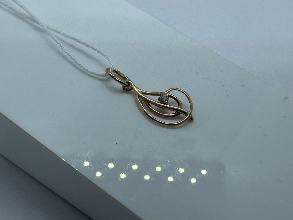 ПОДВЕСКА С КАМНЕМ (Au 585)