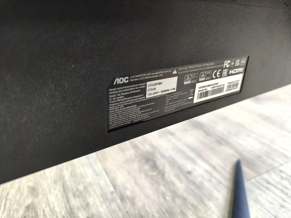 Монитор AOC 27G2SP