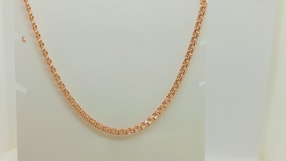 ЦЕПЬ ПУСТОТЕЛАЯ Бисмарк (Au 585)