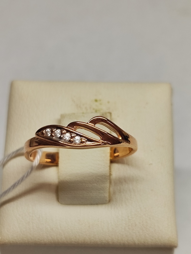 КОЛКМИ585 КОЛЬЦО С КАМНЯМИ (Au 585)