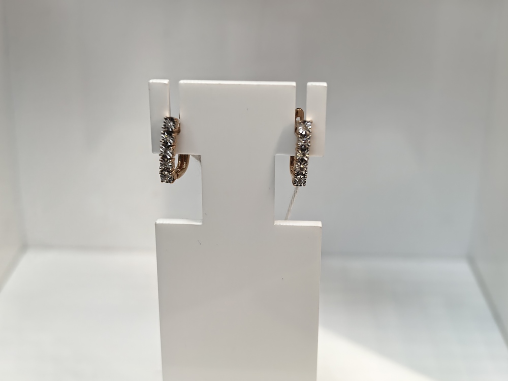 СЕРЬГИ БРИЛЛИАНТ (Au 585)