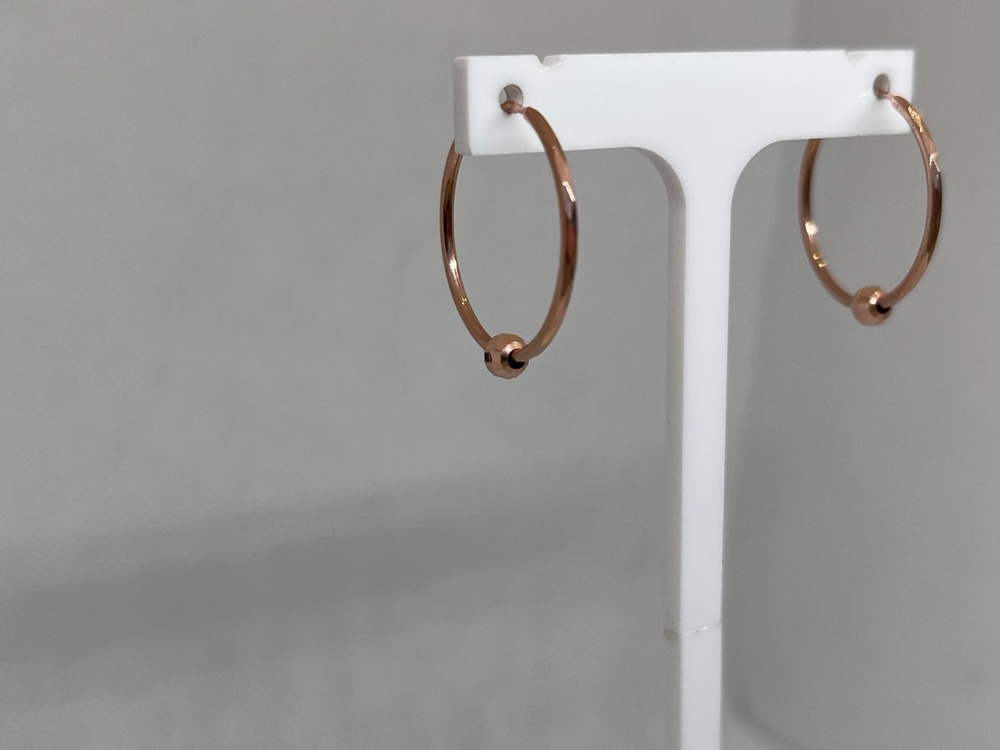 СЕРЬГИ КОНГО без камня (Au 585)