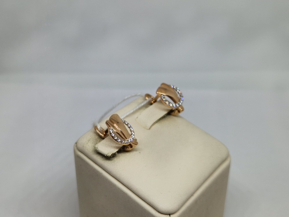 СЕРЬГИ С КАМНЯМИ (Au 585)