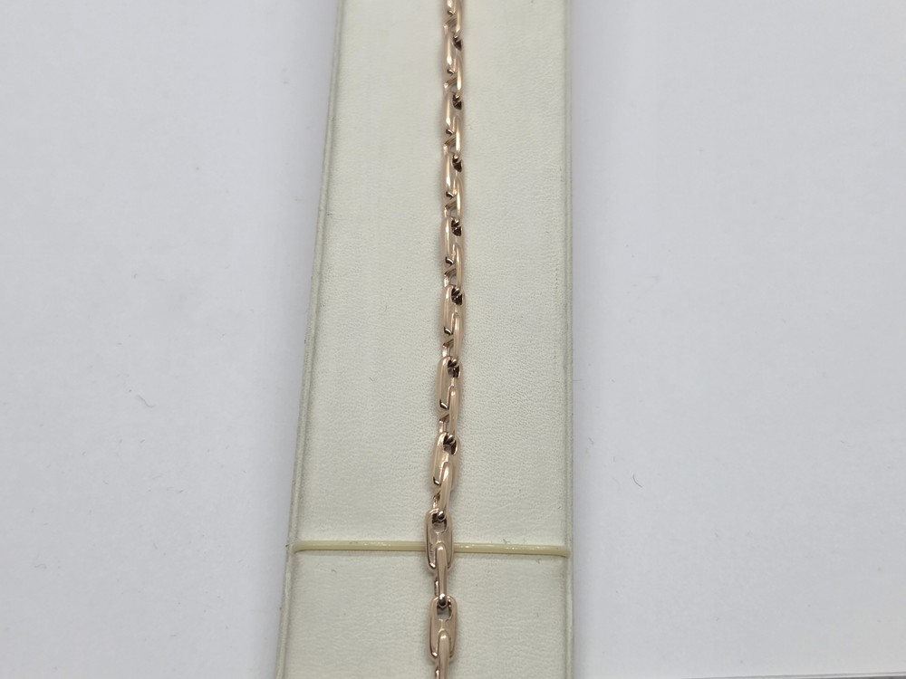 БРАСЛЕТ ПУСТОТЕЛЫЙ Фантазия (Au 585)