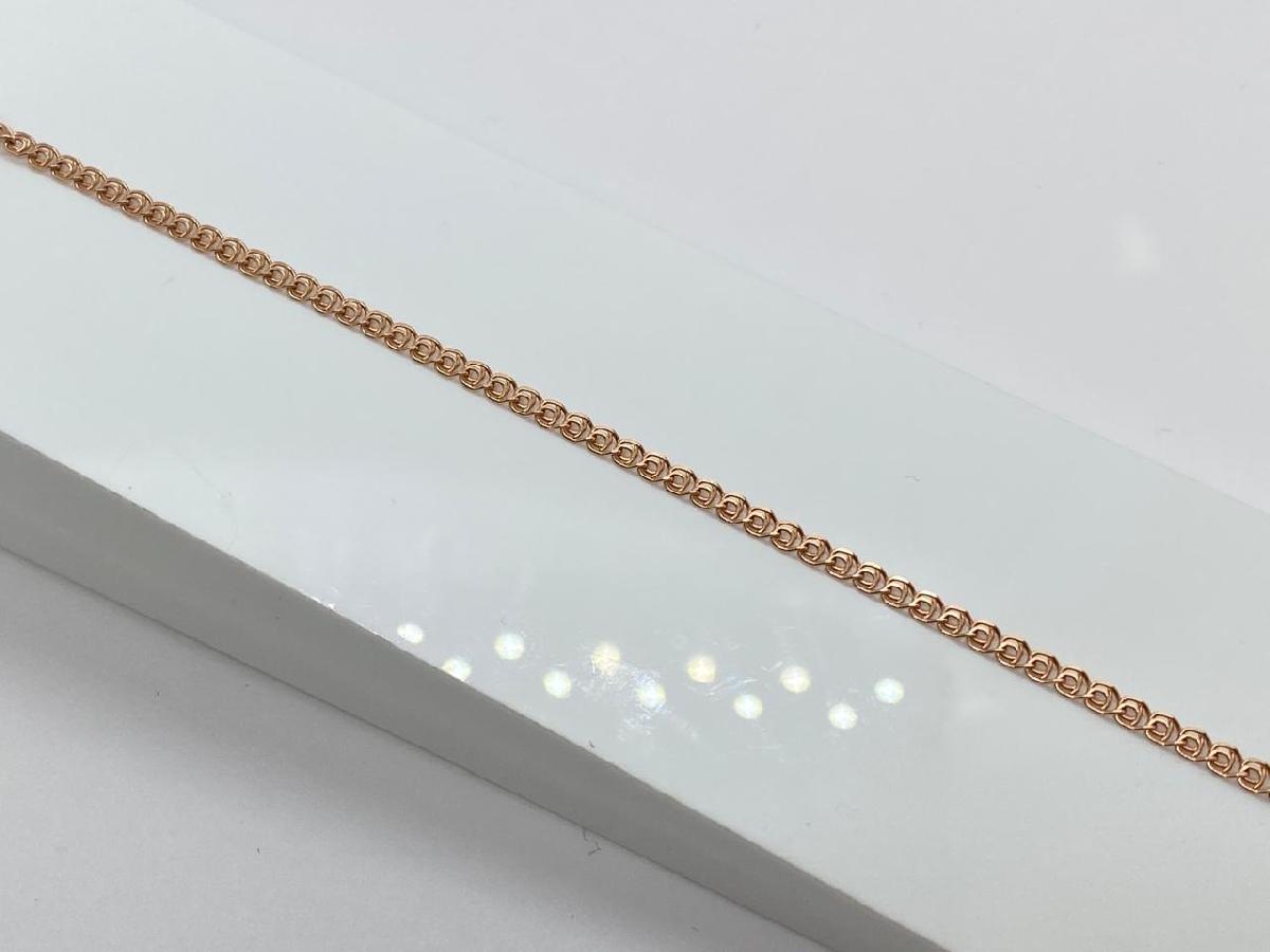 7040270-16 БРАСЛЕТ ПОЛНОВЕСНЫЙ Лав (Au 585)