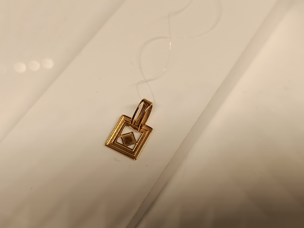 ПОДВЕСКА БЕЗ КАМНЯ (Au 585)