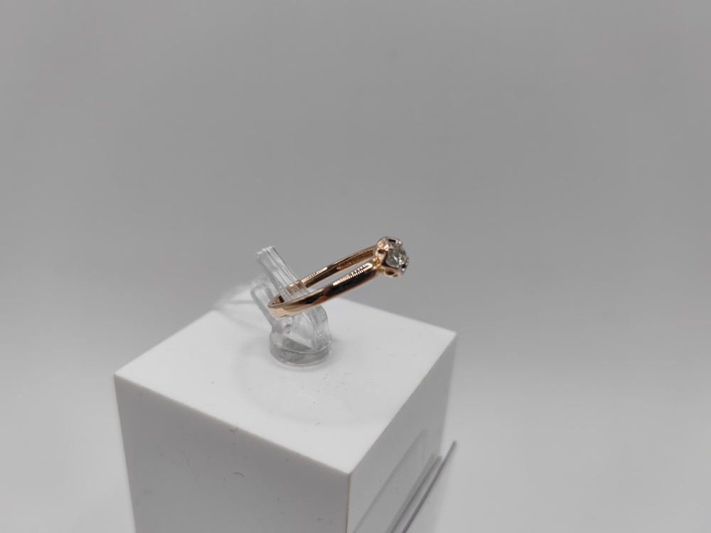 КОЛЬЦО БРИЛЛИАНТ Au 585