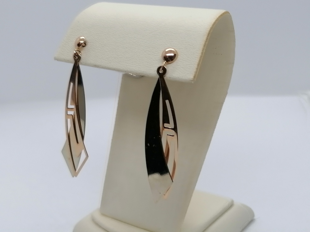 СЕРЬГИ БЕЗ КАМНЯ (Au 585)