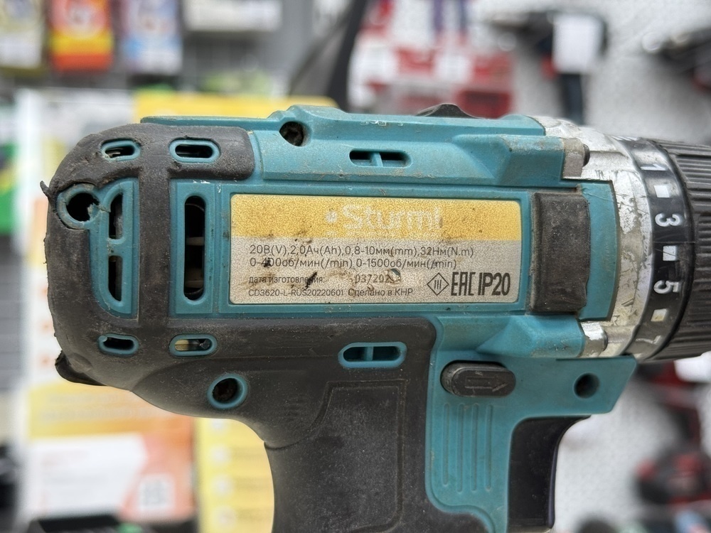 Шуруповерт Sturm! CD3620