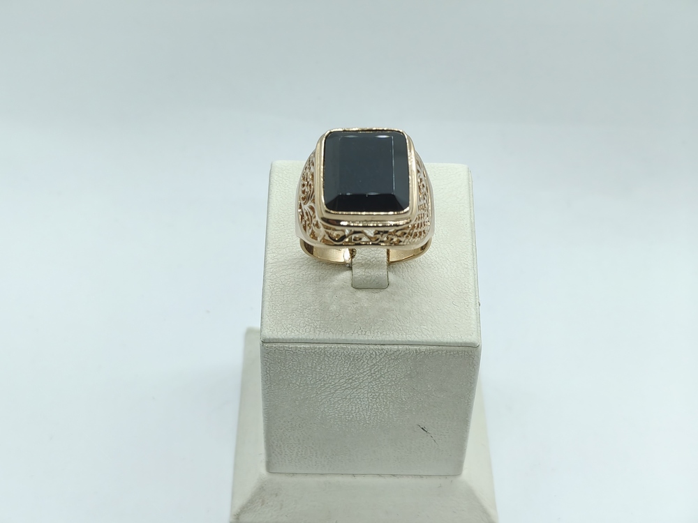 ПЕЧАТКА С КАМНЕМ (Au 585)