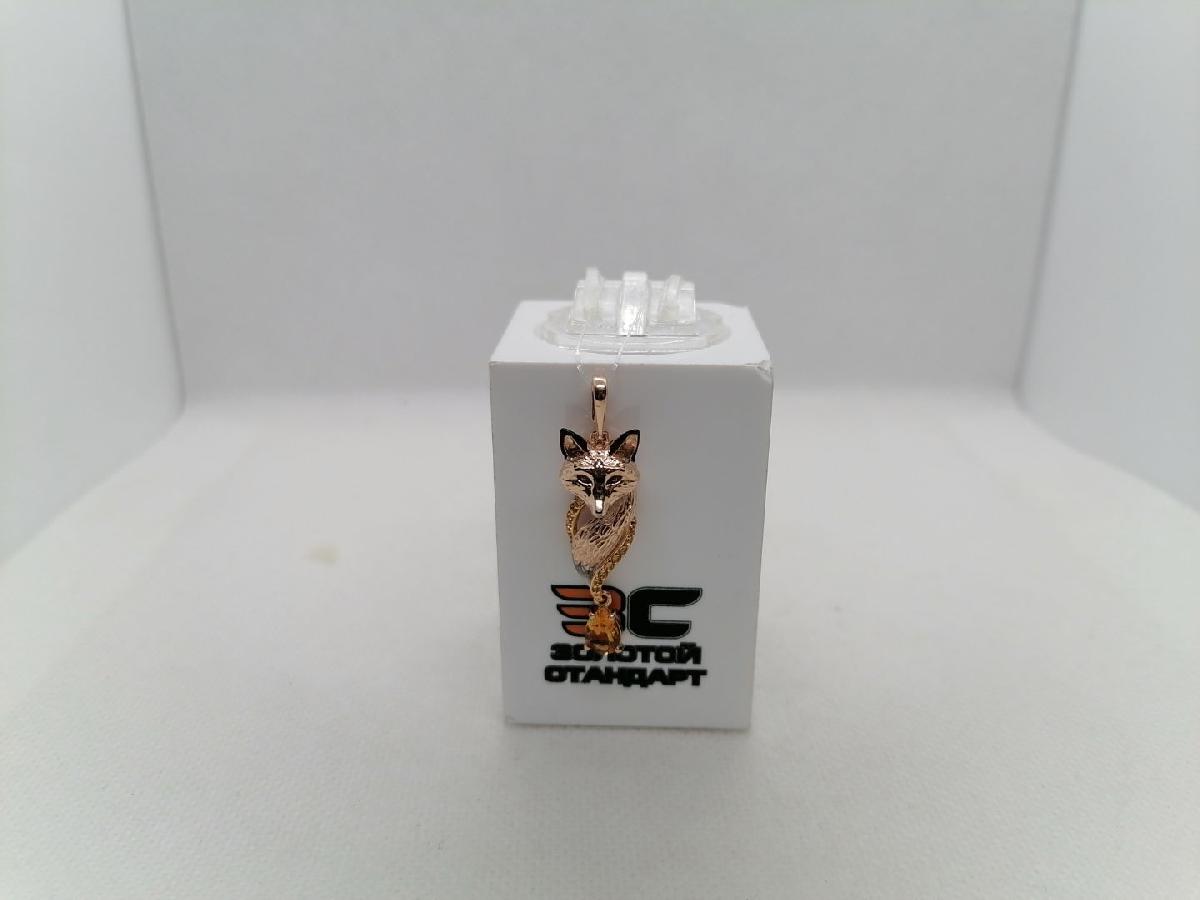 ПОДВЕСКА ЦИТРИН (Au 585)