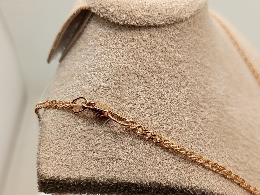 ЦЕПЬ ПОЛНОВЕСНАЯ Ромб двойной (Au 585)