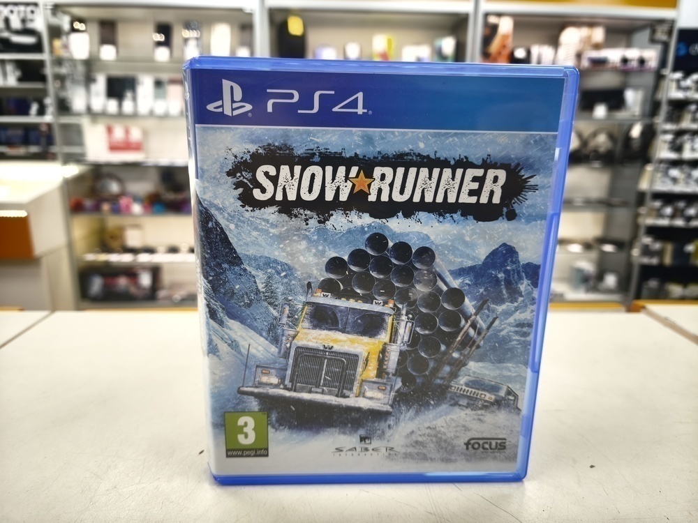 Игра  Playstation 4 Snowrunner
