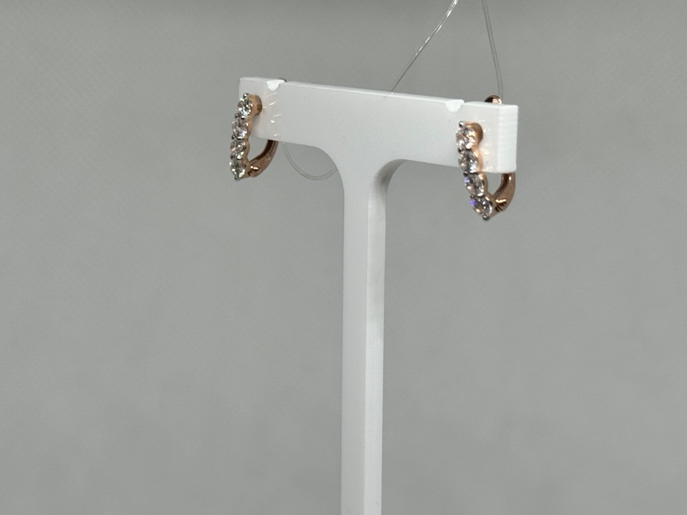 СЕРЬГИ С КАМНЯМИ (Au 585)