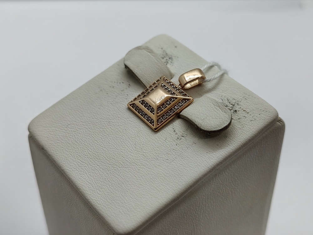 ПОДКМИ585 ПОДВЕСКА С КАМНЯМИ (Au 585)