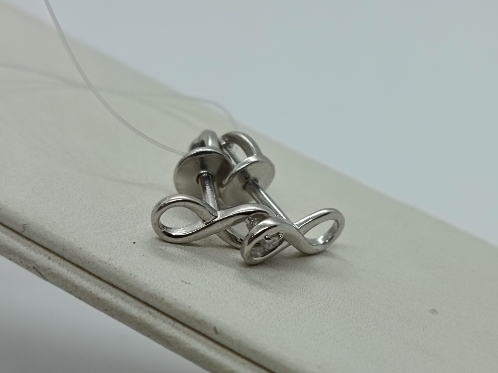 СЕРЬГИ БРИЛЛИАНТ (Ag 925)