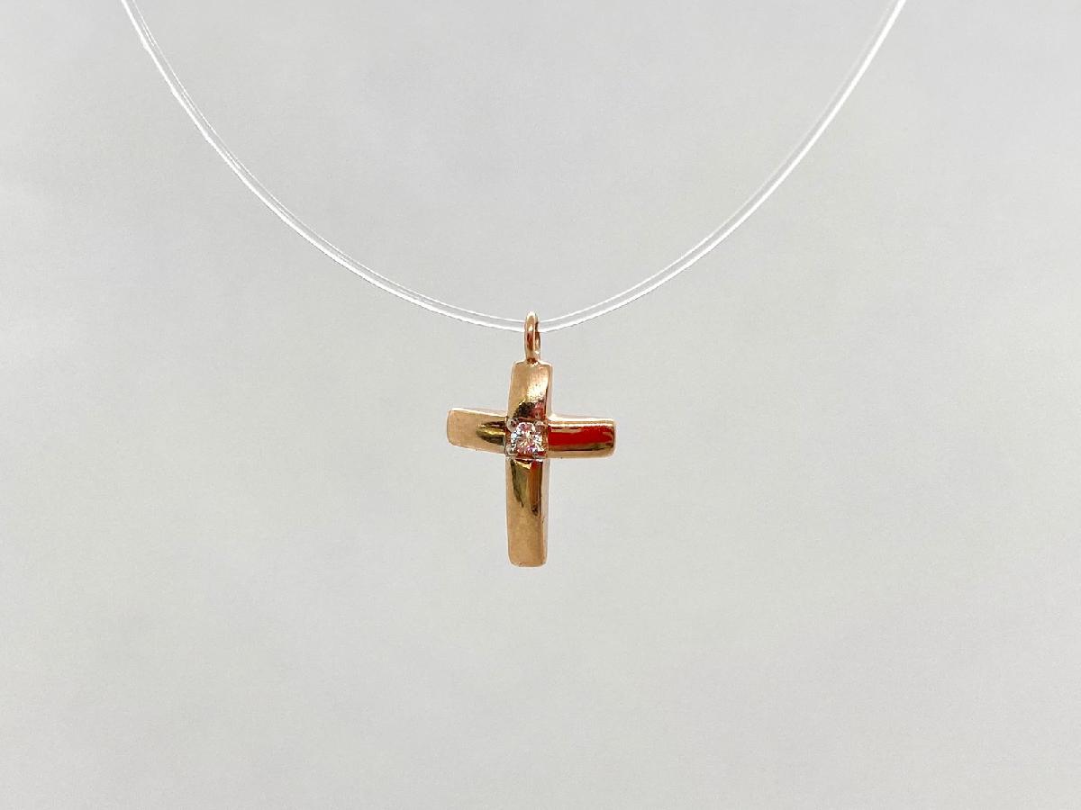 КОЛЬЕ НА ЛЕСКЕ (Au 585)