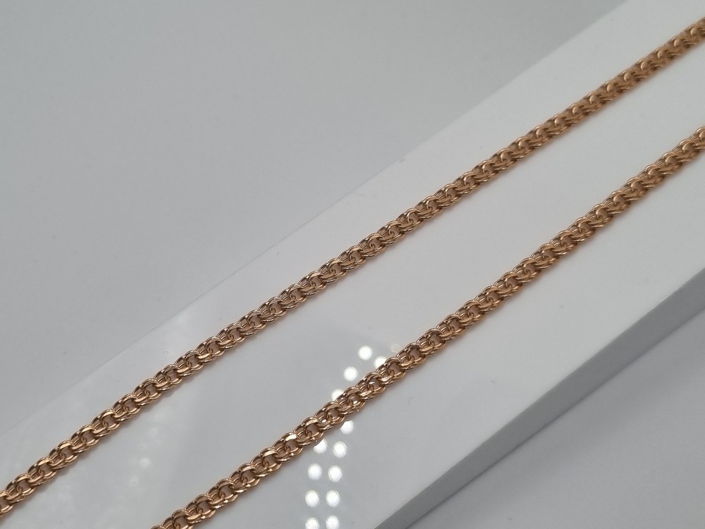 ЦПБС585 ЦЕПЬ ПУСТОТЕЛАЯ Бисмарк (Au 585)