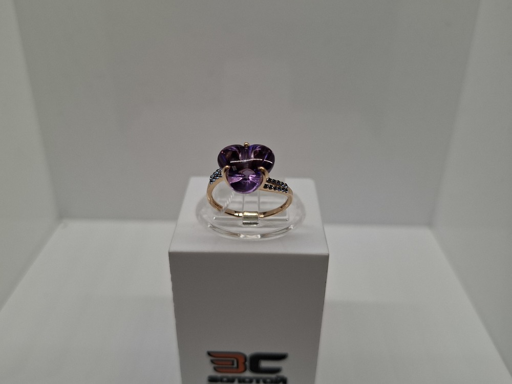 КОЛКМИ585 КОЛЬЦО С КАМНЯМИ (Au 585)