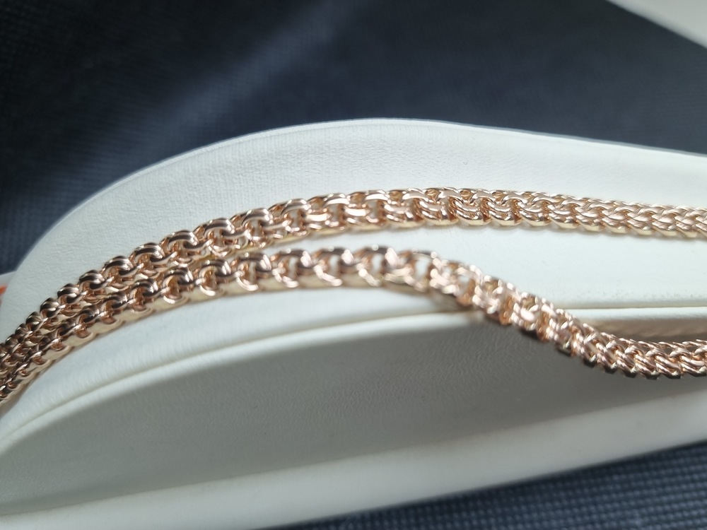 ЦЕПЬ ПОЛНОВЕСНАЯ Бисмарк (Au 585)