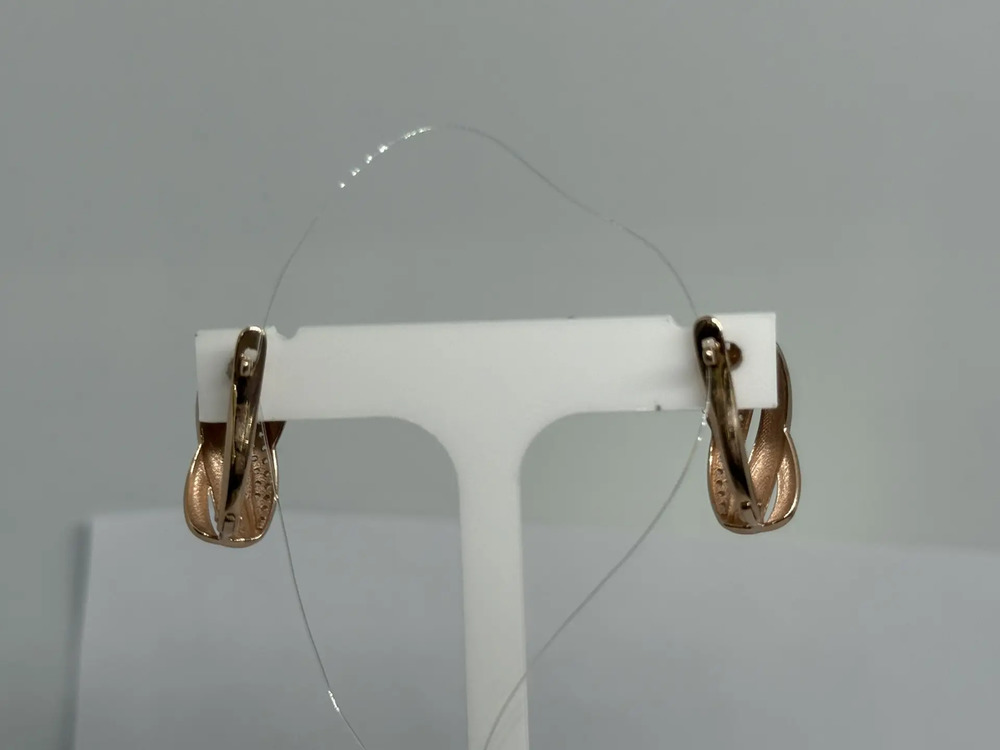 СЕРЬГИ С КАМНЯМИ (Au 585)