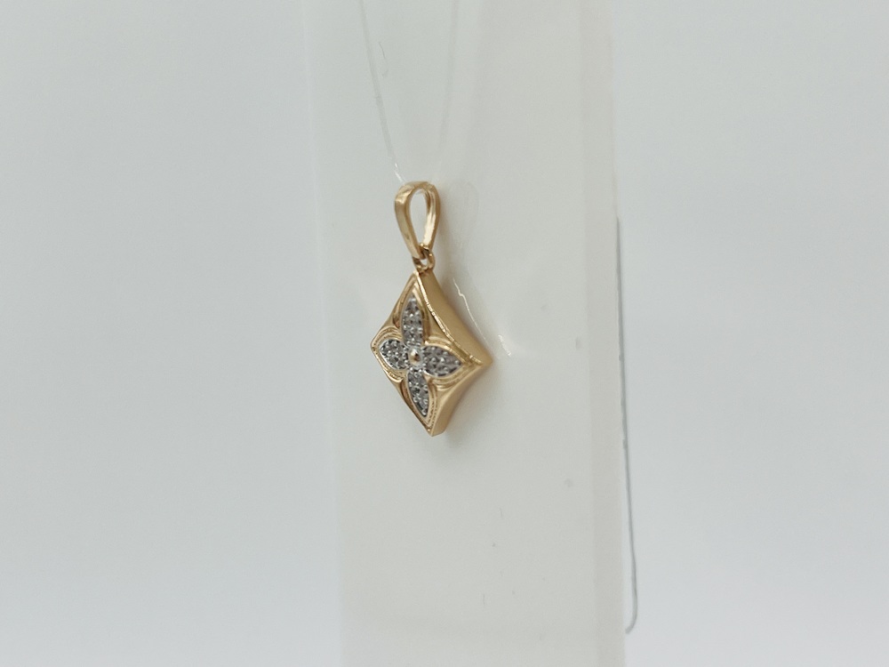 ПОДВЕСКА С КАМНЯМИ (Au 585)