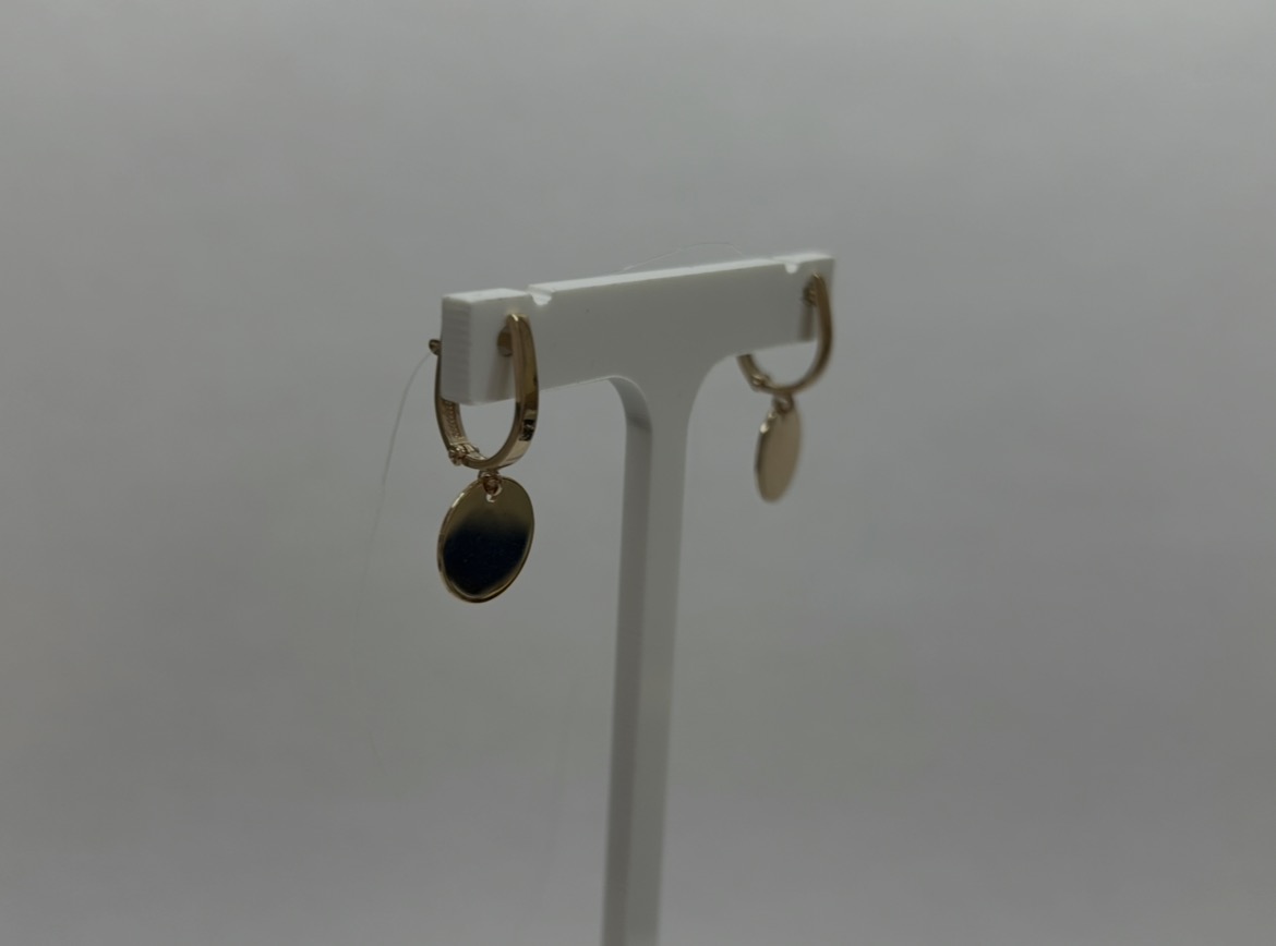 СЕРЬГИ БЕЗ КАМНЯ (Au 585)