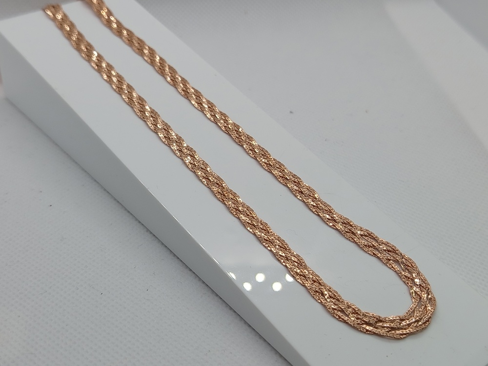 КОЛЬЕ БЕЗ КАМНЯ Au 585