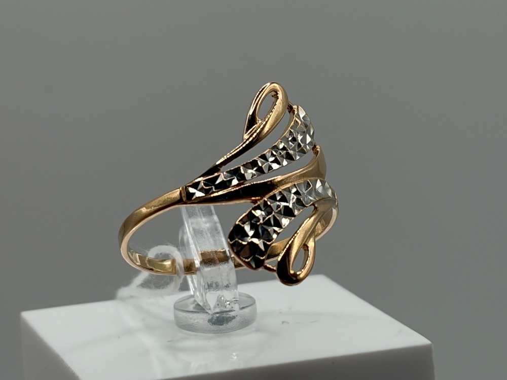 КОЛБКМ585 КОЛЬЦО БЕЗ КАМНЯ (Au 585)